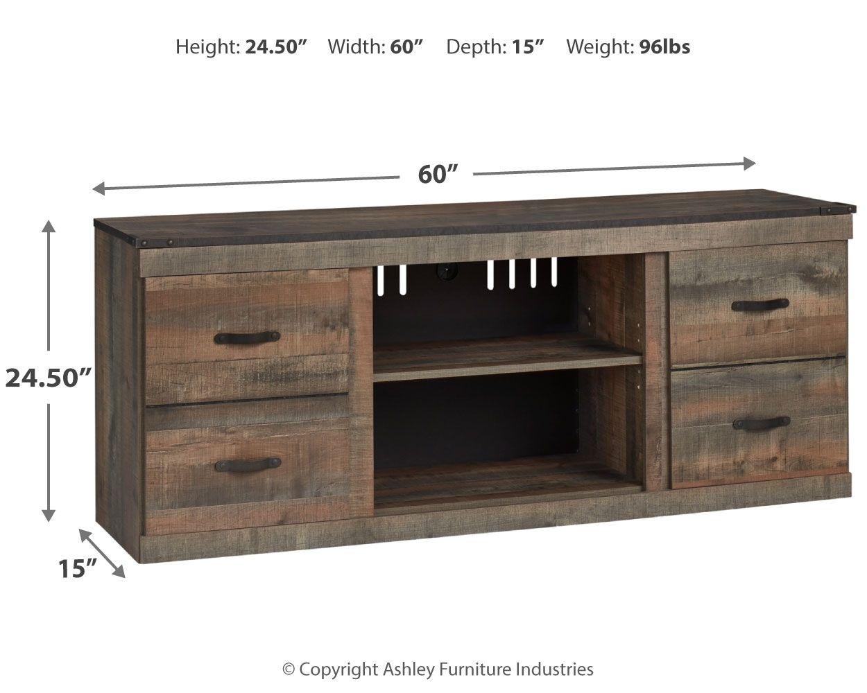 Ashley Furniture - Trinell - TV Stand - 5th Avenue Furniture