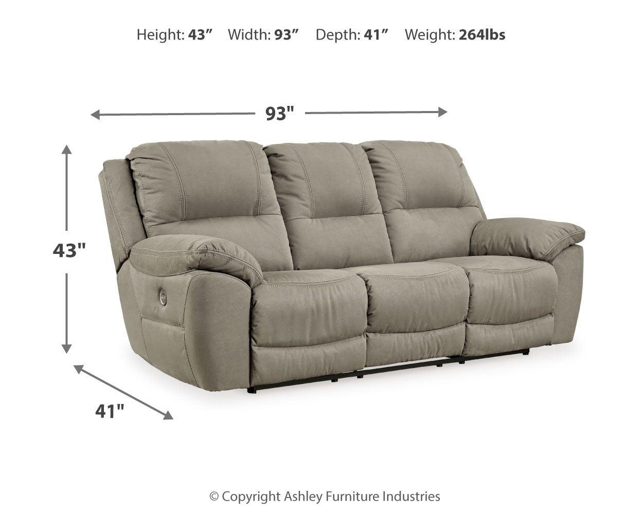 Signature Design by Ashley® - Next-gen - Reclining Sofa - 5th Avenue Furniture
