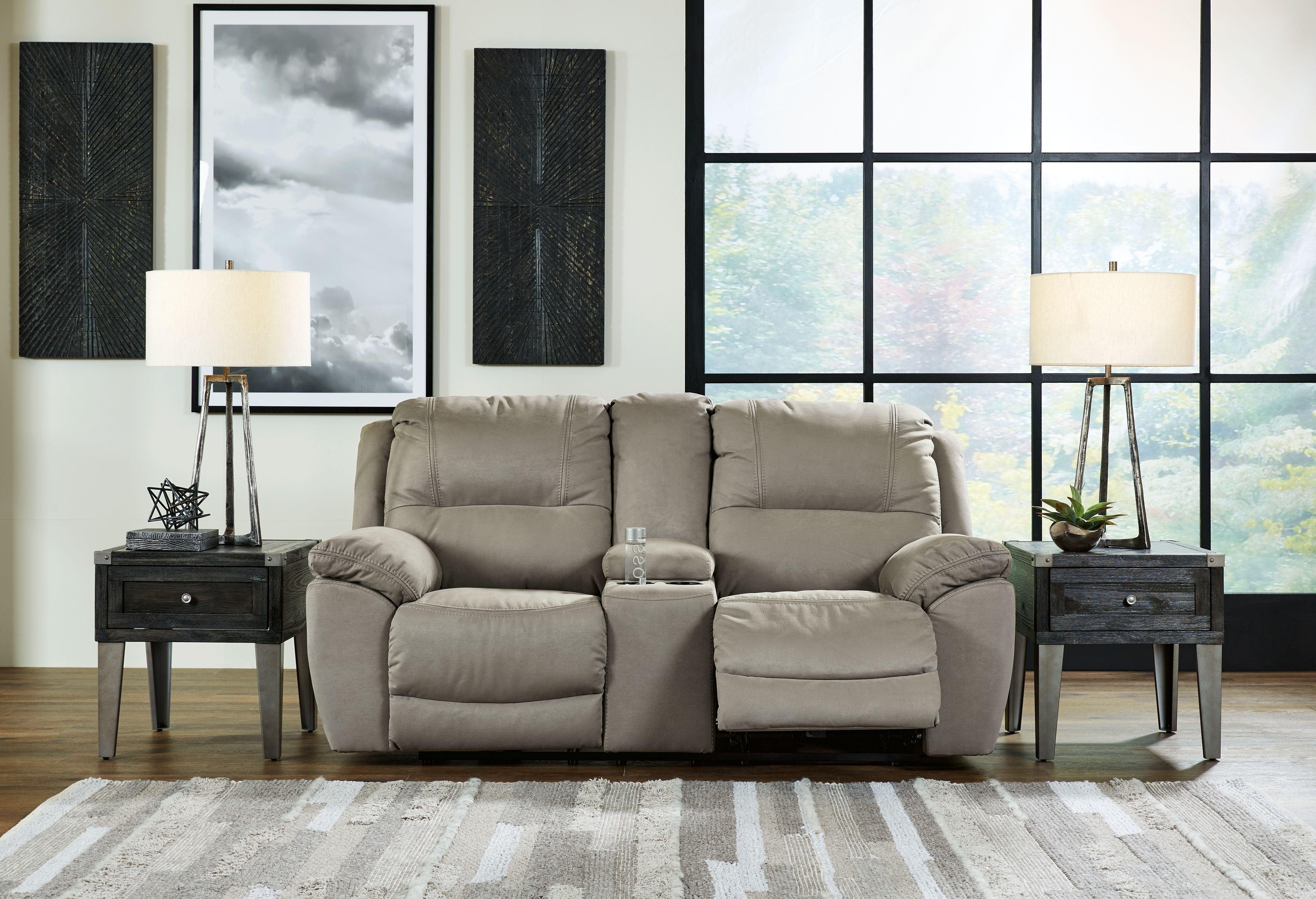 Signature Design by Ashley® - Next-Gen Gaucho - Double Reclining Loveseat - 5th Avenue Furniture