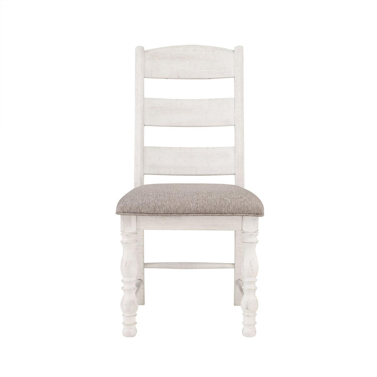 Steve Silver Furniture - Heston - Side Chair (Set of 2) - White - 5th Avenue Furniture