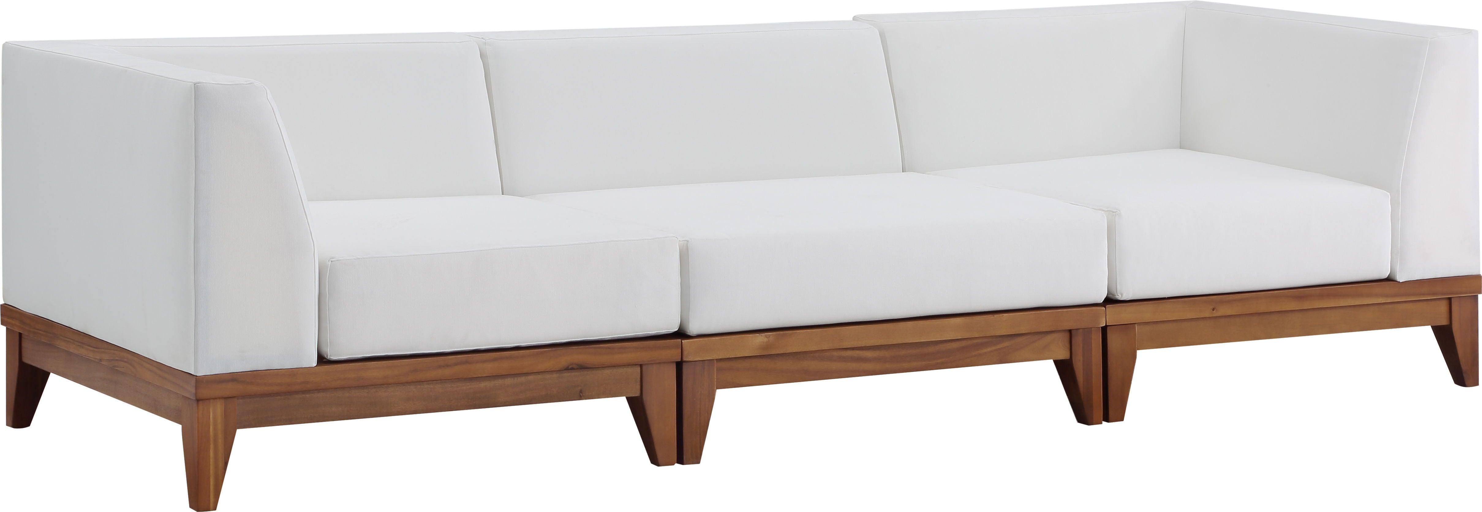 Meridian Furniture - Rio - Modular Sofa - Off White - Modern & Contemporary - 5th Avenue Furniture