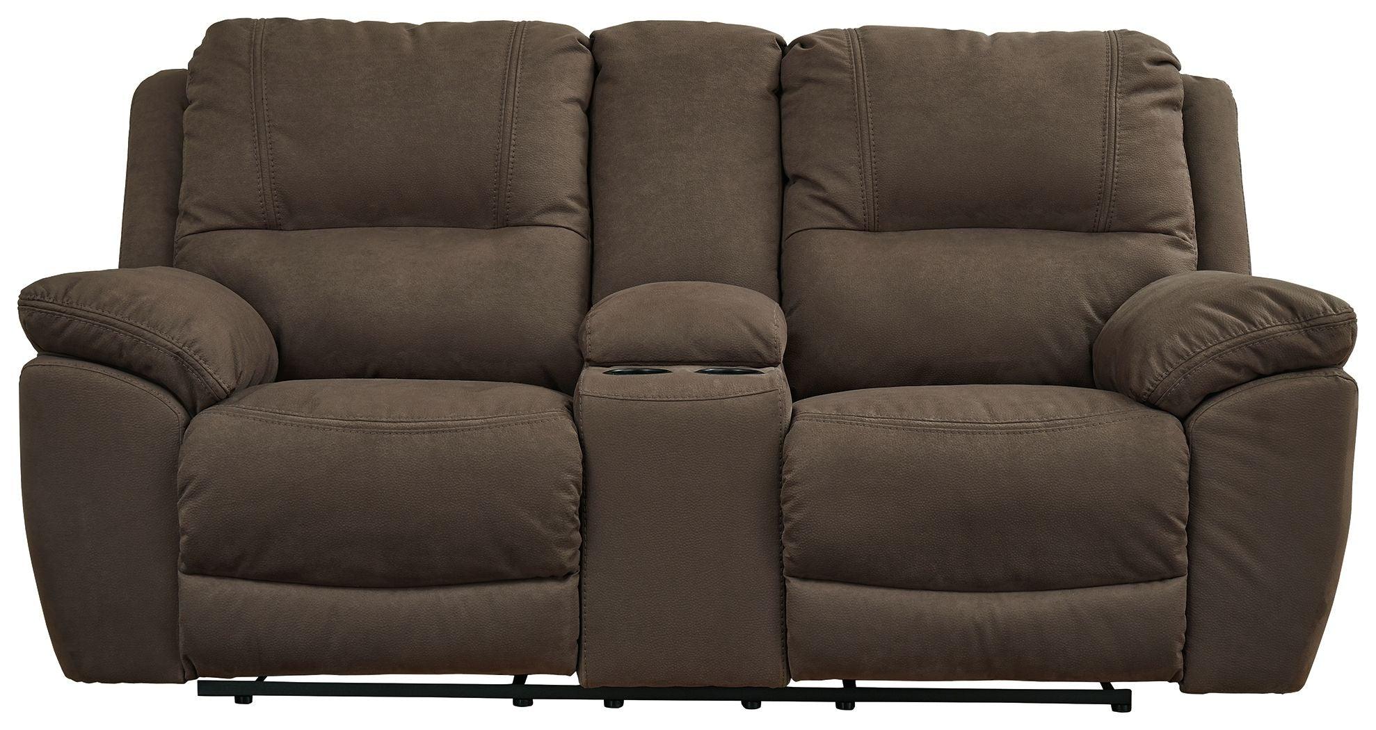 Signature Design by Ashley® - Next-Gen Gaucho - Double Reclining Loveseat - 5th Avenue Furniture
