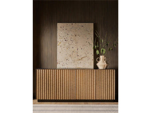 Universal Furniture - New Modern - Noir Credenza - Light Brown - 5th Avenue Furniture