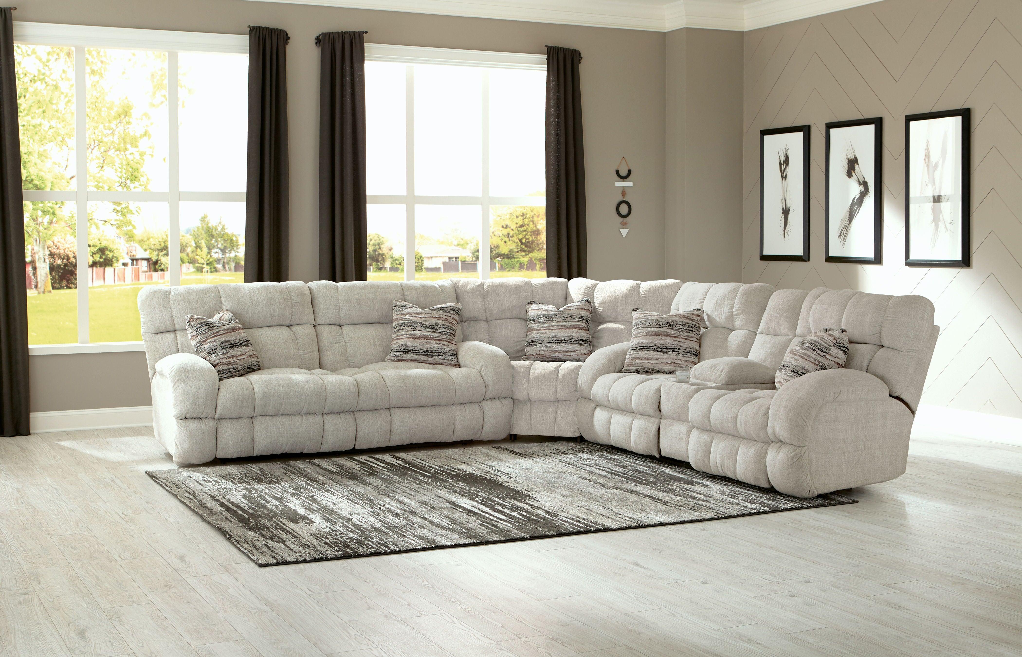 Catnapper - Ashland - Reclining Sectional With 4 Lay Flat Reclining Seats - 5th Avenue Furniture