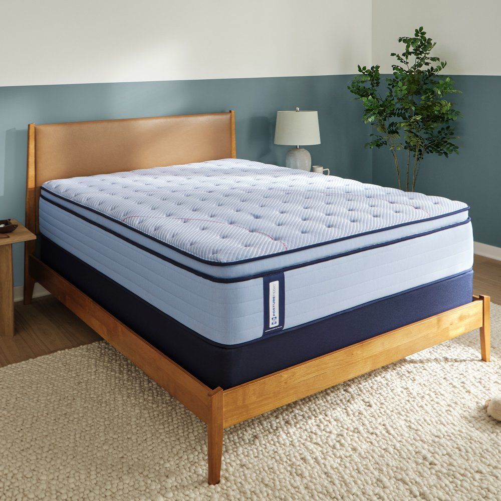 Posturepedic - Medina II Euro Pillow Top Medium Mattress