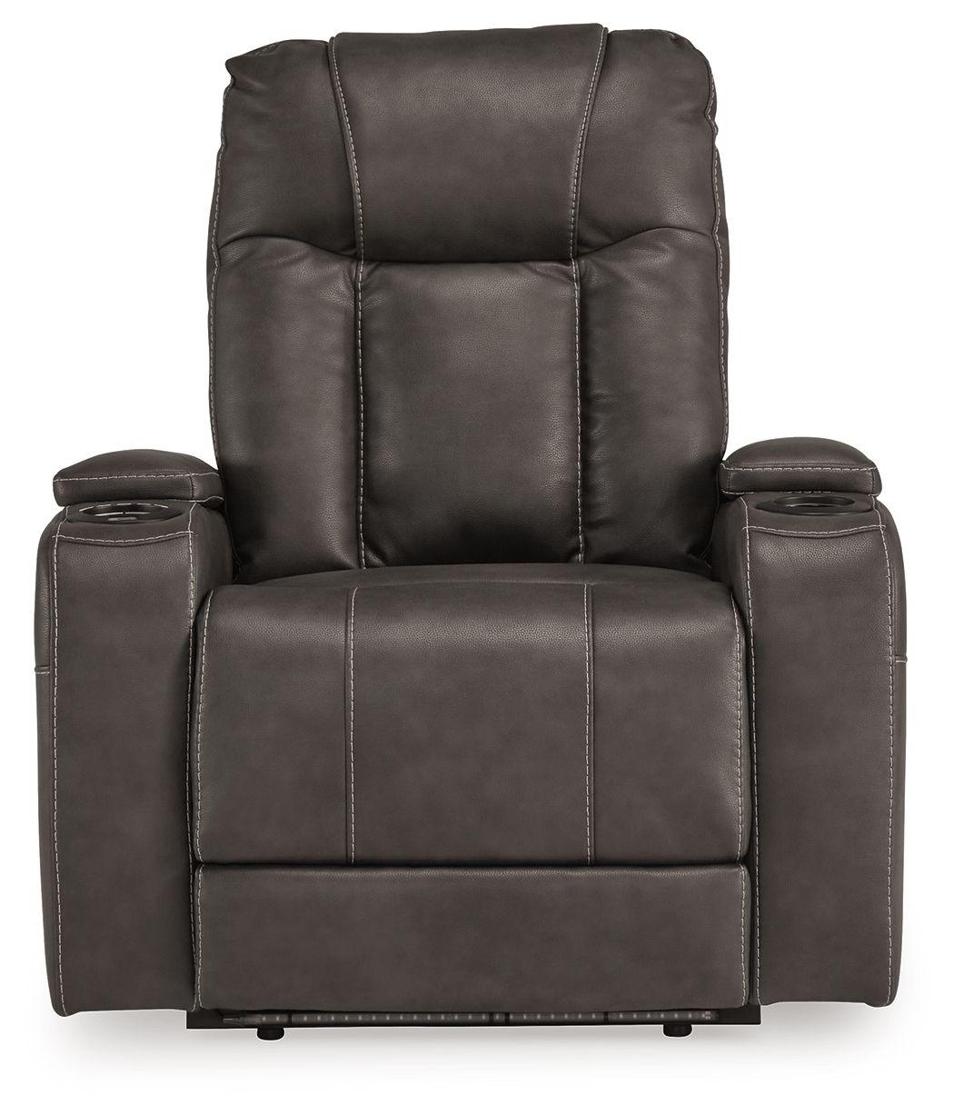 Signature Design by Ashley® - Feazada - Power Recliner With Adj Headrest - 5th Avenue Furniture