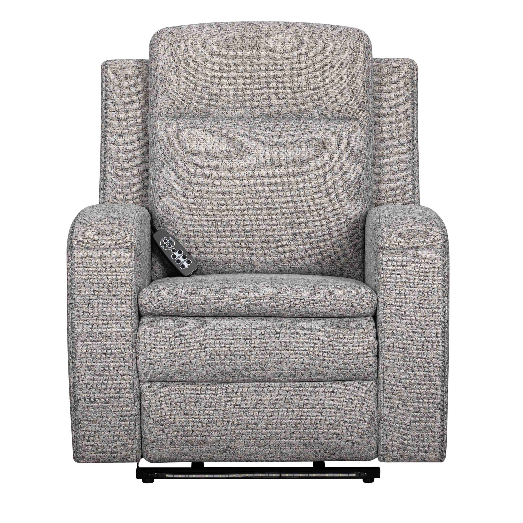 Armstrong - Power Recliner With Heat, Massage And Auto-Glide - Southampton Storm