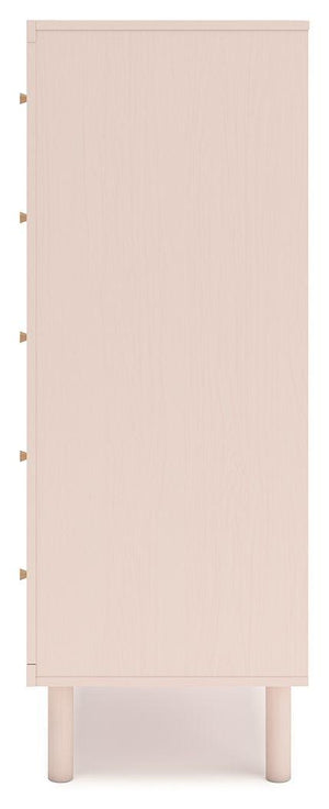 Signature Design by Ashley® - Wistenpine - Blush - Five Drawer Chest - 5th Avenue Furniture