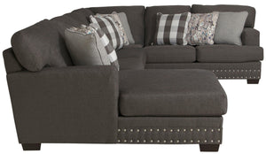 Jackson - Crawford - Sectional With Accent Pillows - 5th Avenue Furniture