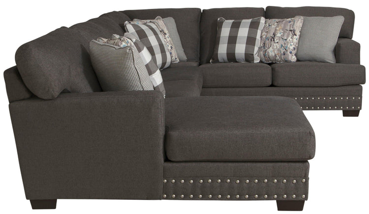 Jackson - Crawford - Sectional With Accent Pillows - 5th Avenue Furniture