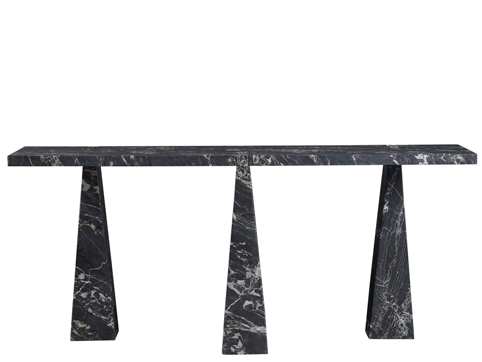 Universal Furniture - New Modern - Spectrum Sofa Table - Black - 5th Avenue Furniture