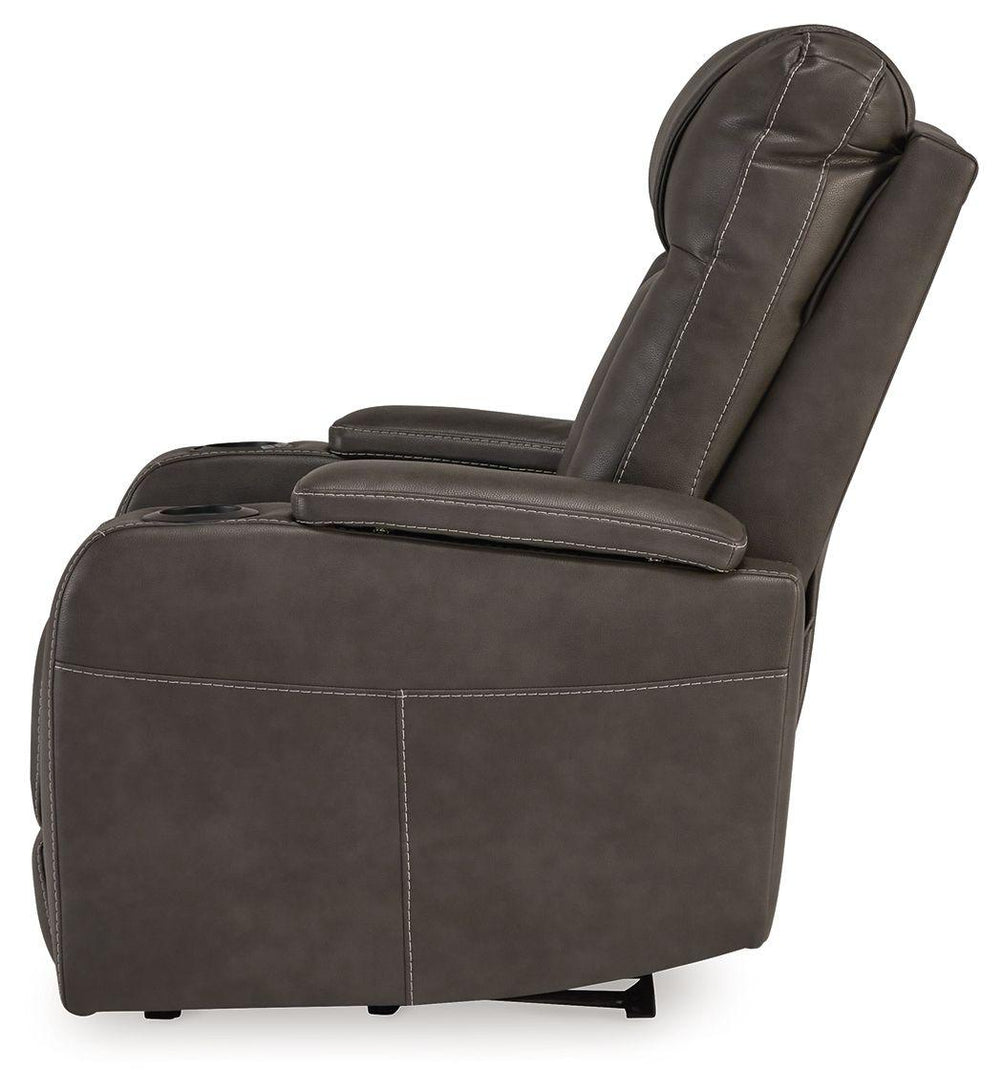 Signature Design by Ashley® - Feazada - Power Recliner With Adj Headrest - 5th Avenue Furniture