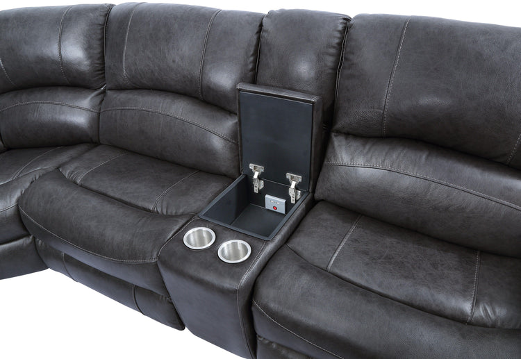 Steve Silver Furniture - Denver - Reclining Sectional - 5th Avenue Furniture