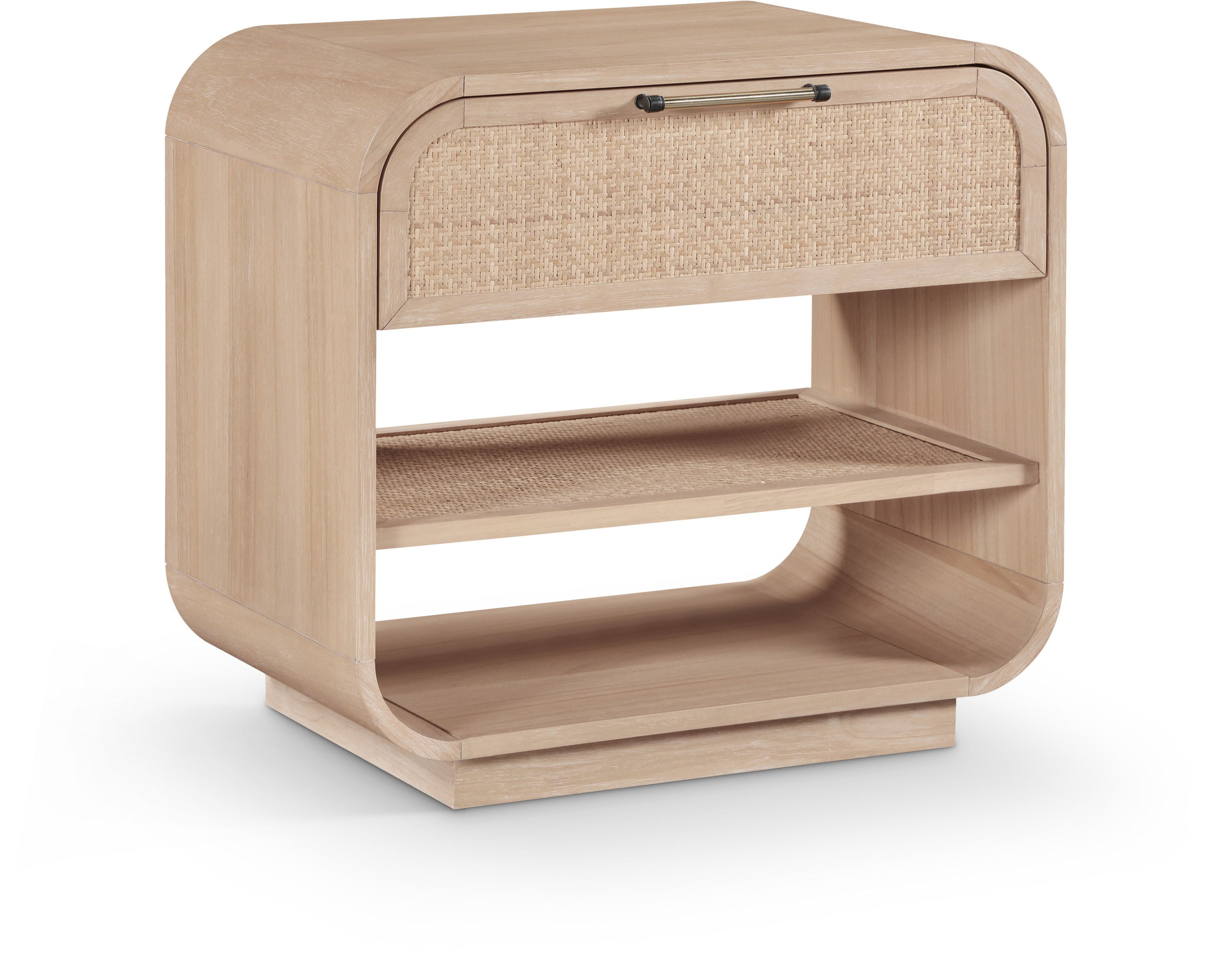 Windsor - Rubberwood Night Stand - Natural