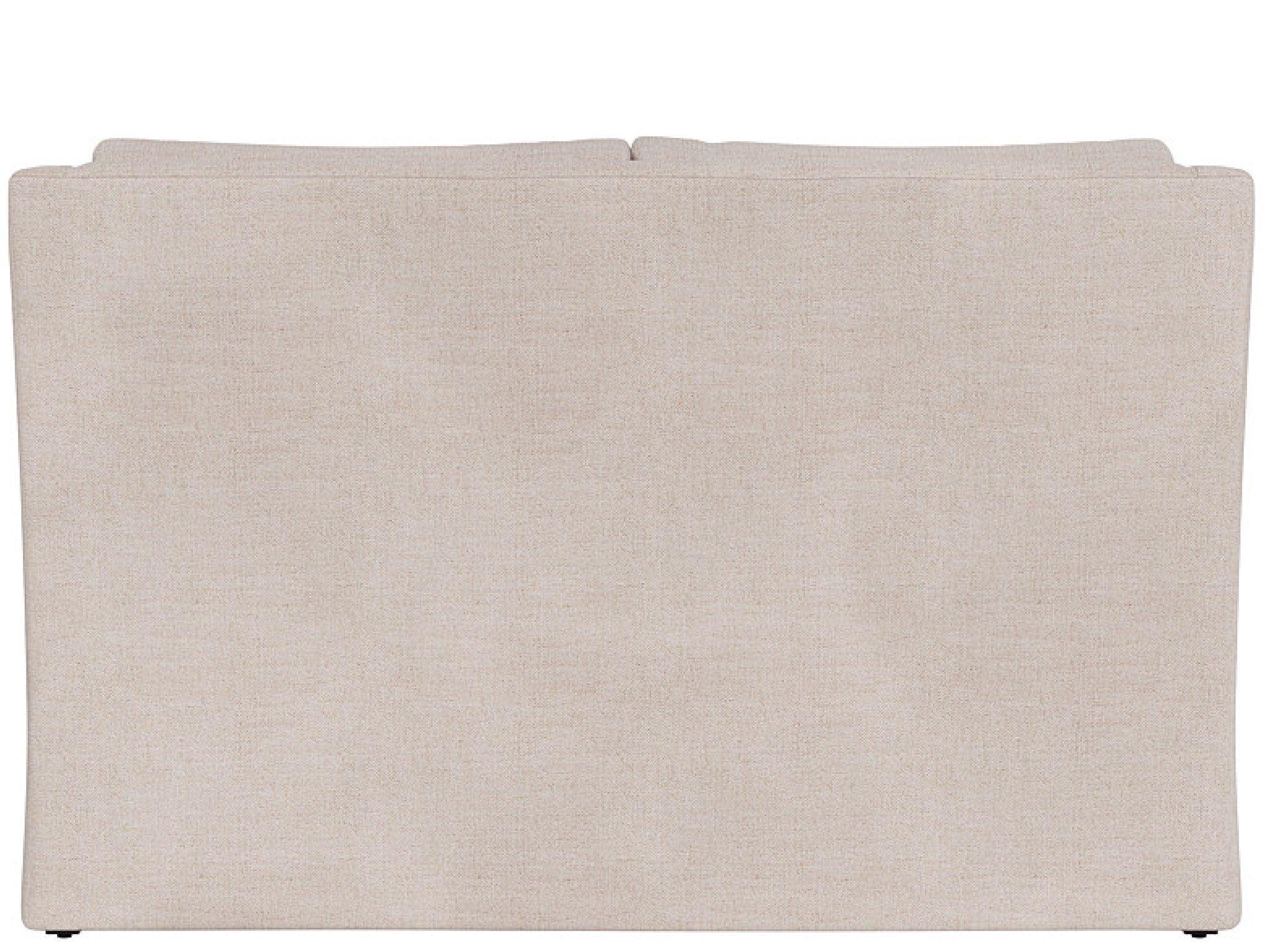 Universal Furniture - Hudson - Slipcover Loveseat, Special Order - Beige - 5th Avenue Furniture