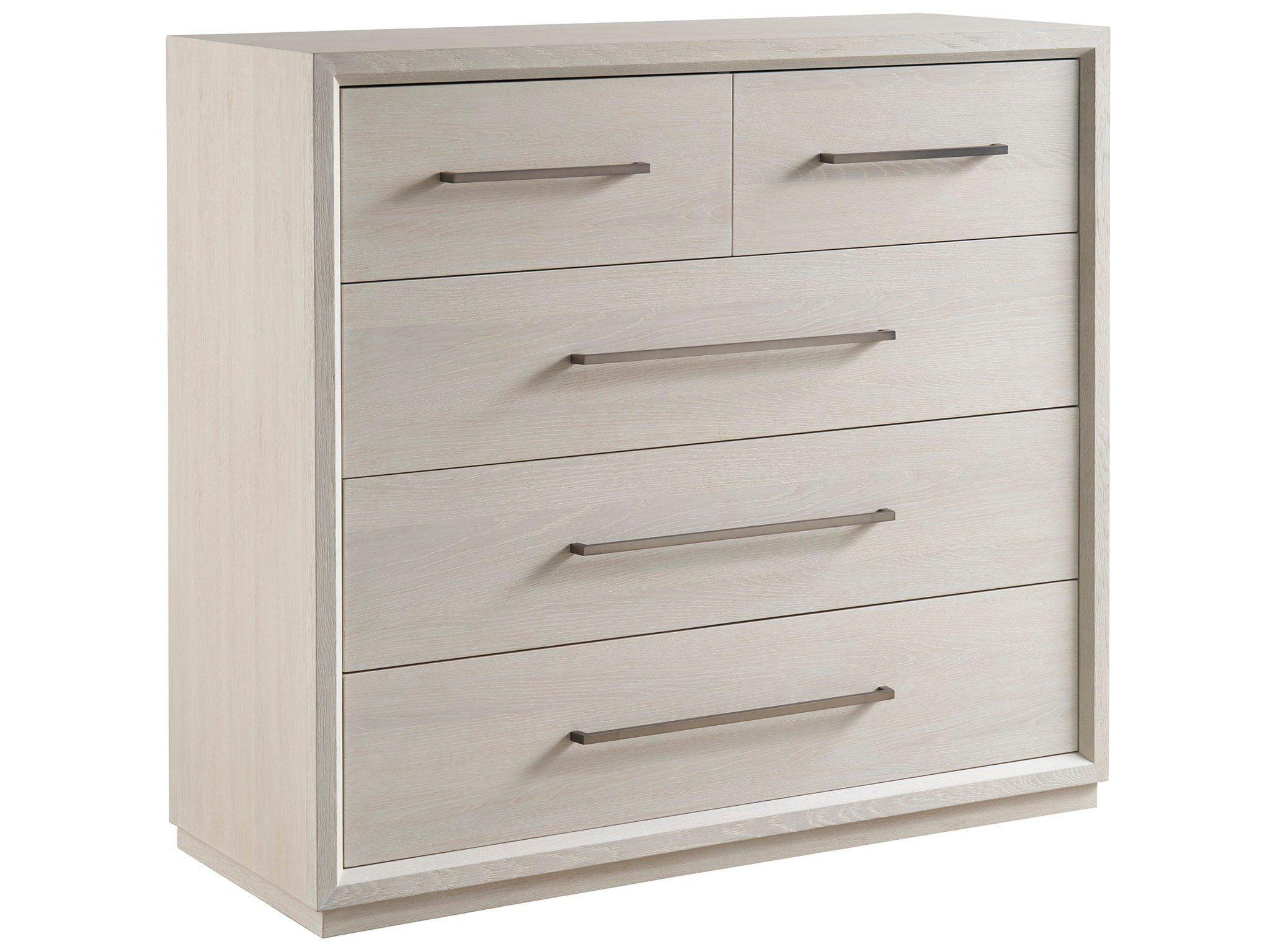 Universal Furniture - New Modern - Astrid Drawer Chest - White - 5th Avenue Furniture