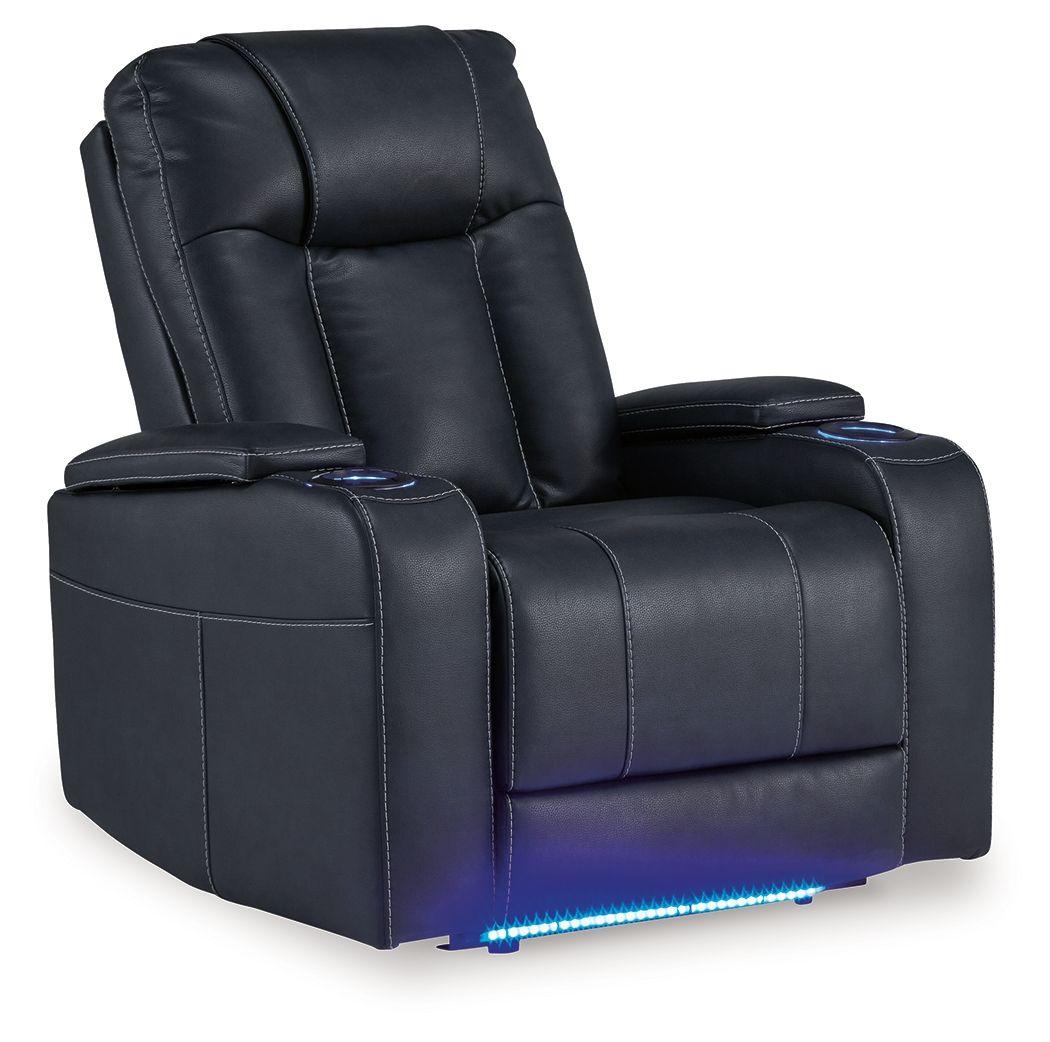 Signature Design by Ashley® - Feazada - Power Recliner With Adj Headrest - 5th Avenue Furniture