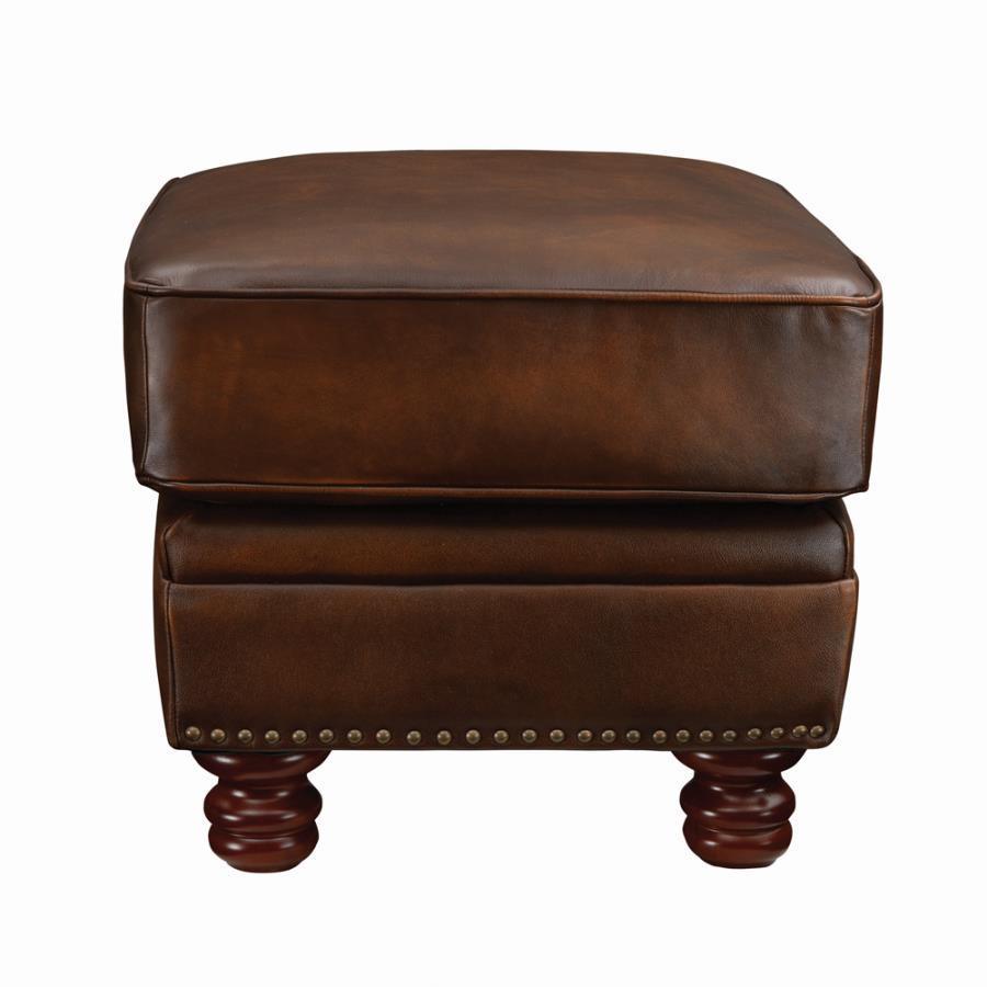 CoasterElevations - Montbrook - Ottoman - Dark Brown - 5th Avenue Furniture