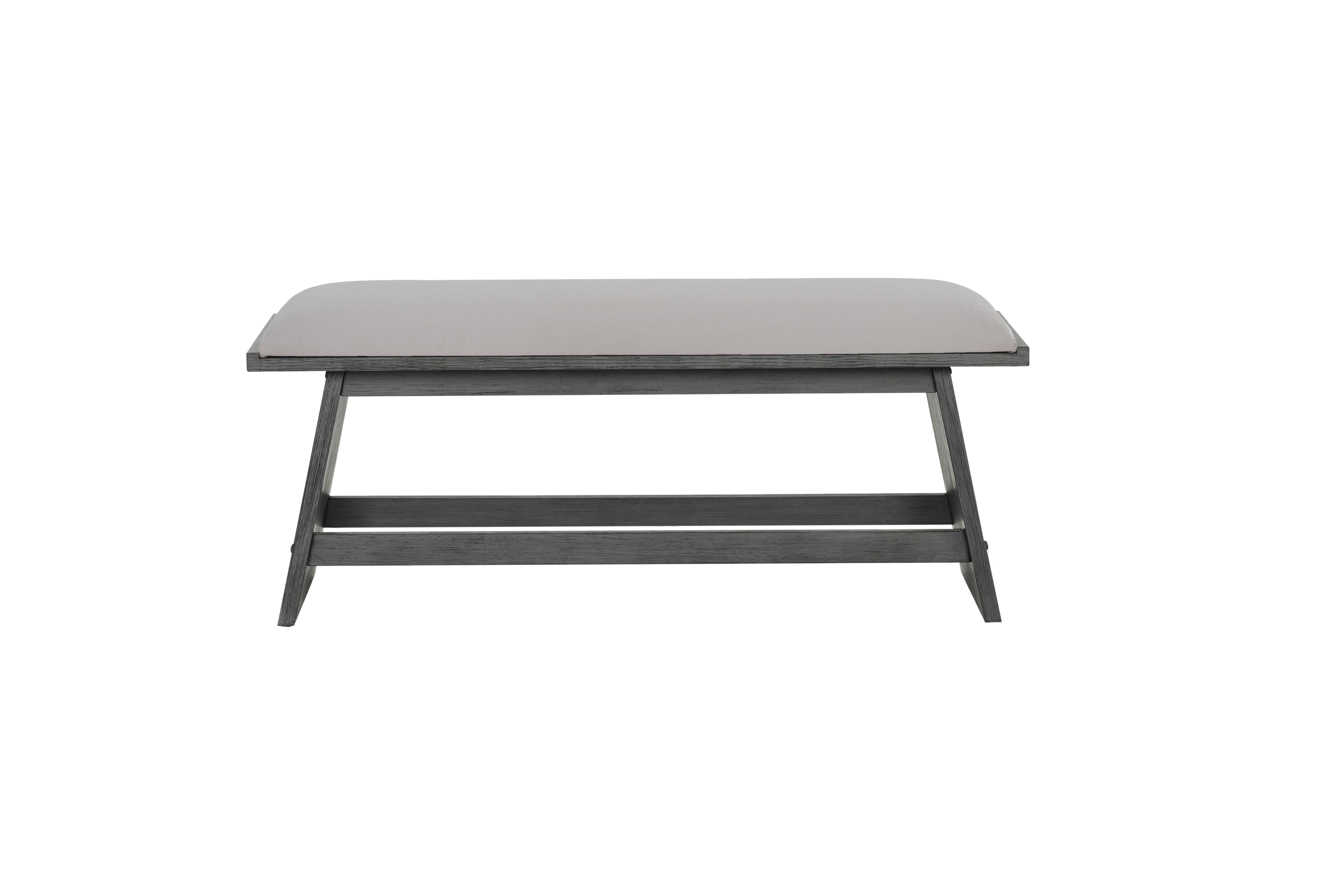 D8192 - Dining Table Bench - Light Gray