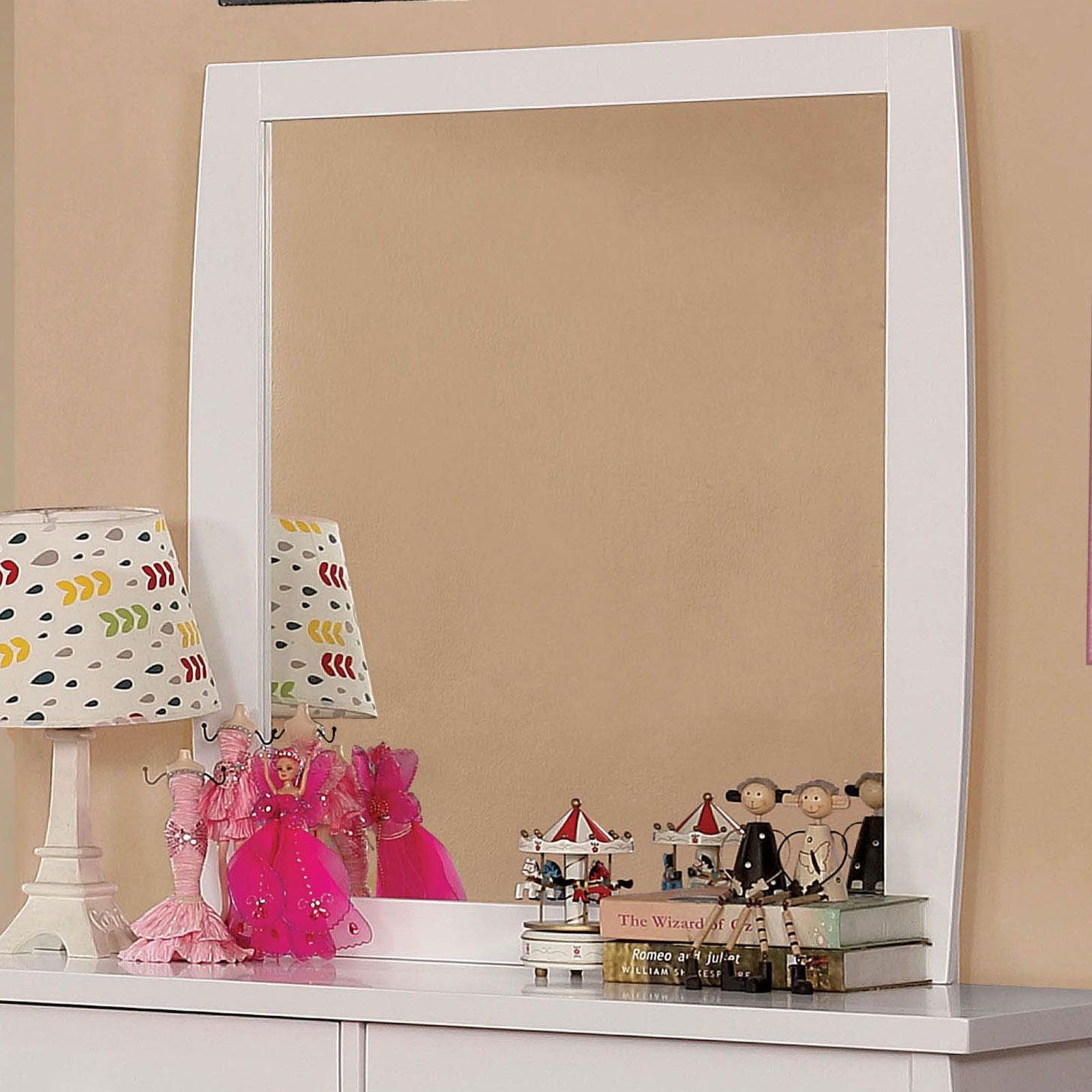 Furniture of America - Marlee - Mirror - White - 5th Avenue Furniture