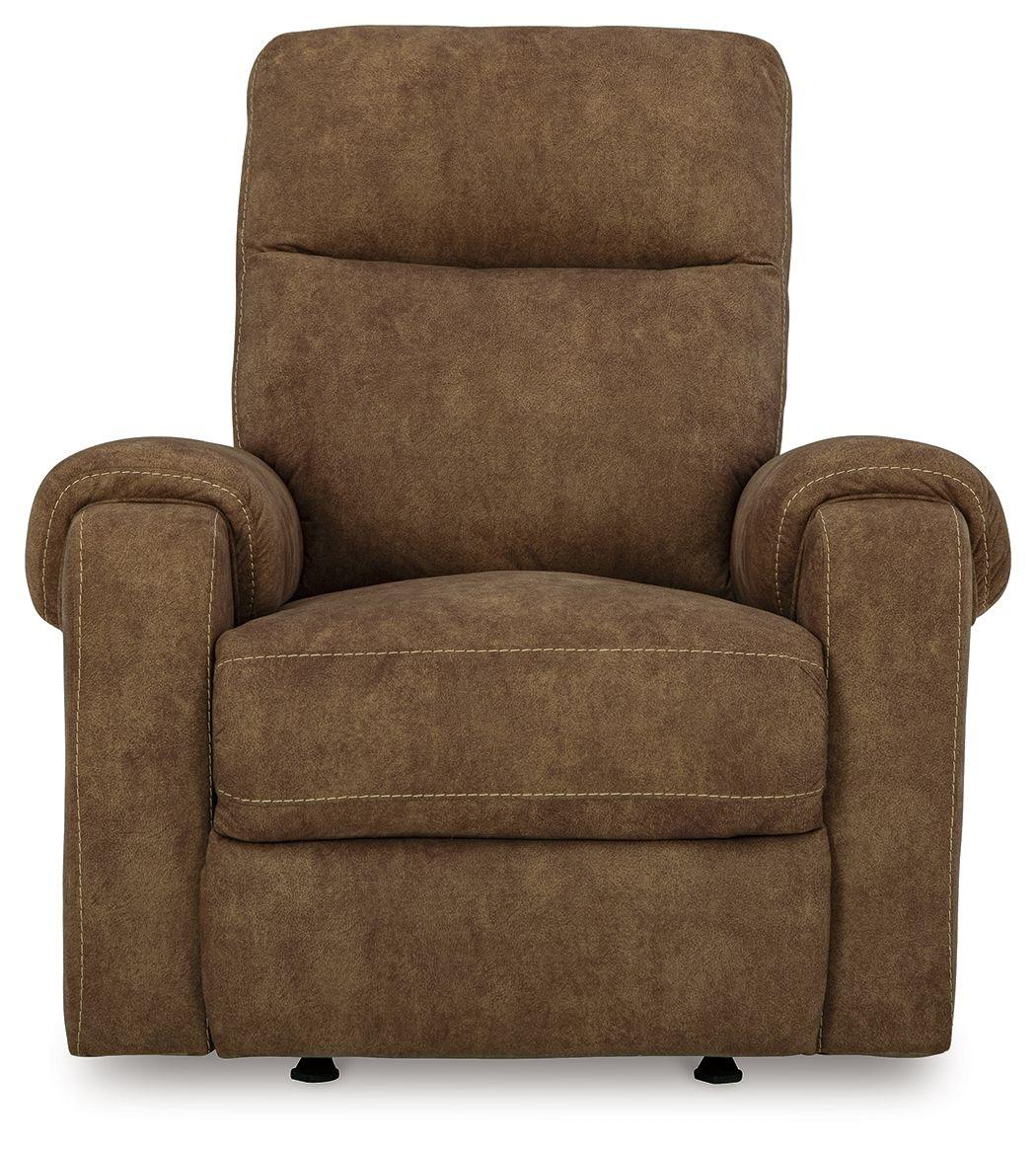 Signature Design by Ashley® - Edenwold - Brindle - Rocker Recliner - 5th Avenue Furniture