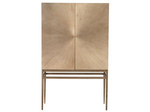 Universal Furniture - New Modern - Milo Bar Cabinet - Bronze - 5th Avenue Furniture