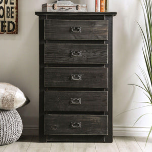 Furniture of America - Ampelios - Chest - Wire - Brushed Black - 5th Avenue Furniture