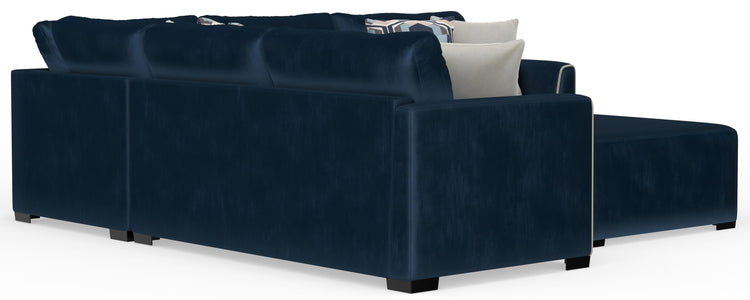 Jackson - Jetson - Sectional, Accent Pillows & Cocktail Ottoman Set - 5th Avenue Furniture