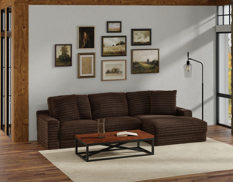 Jackson - Comfrey - 2 Piece Sofa / Chaise - 5th Avenue Furniture