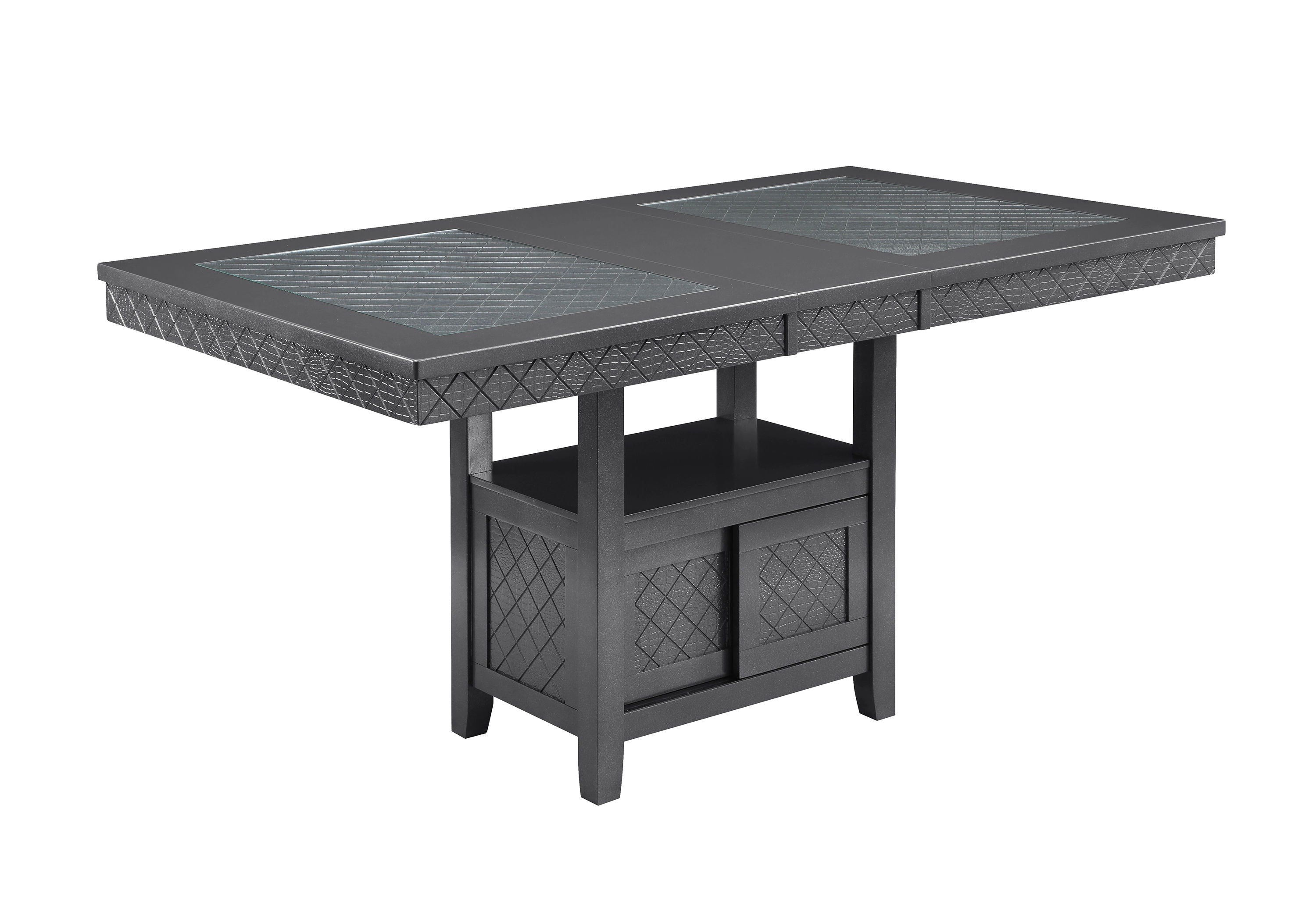 Bankston - Counter Height Dining Table - Gray