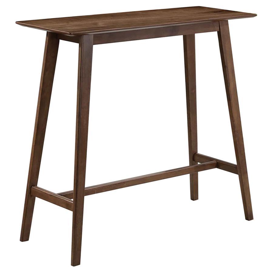 Finnick - Rectangular Bar Table - Walnut