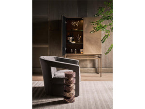 Universal Furniture - New Modern - Milo Bar Cabinet - Bronze - 5th Avenue Furniture
