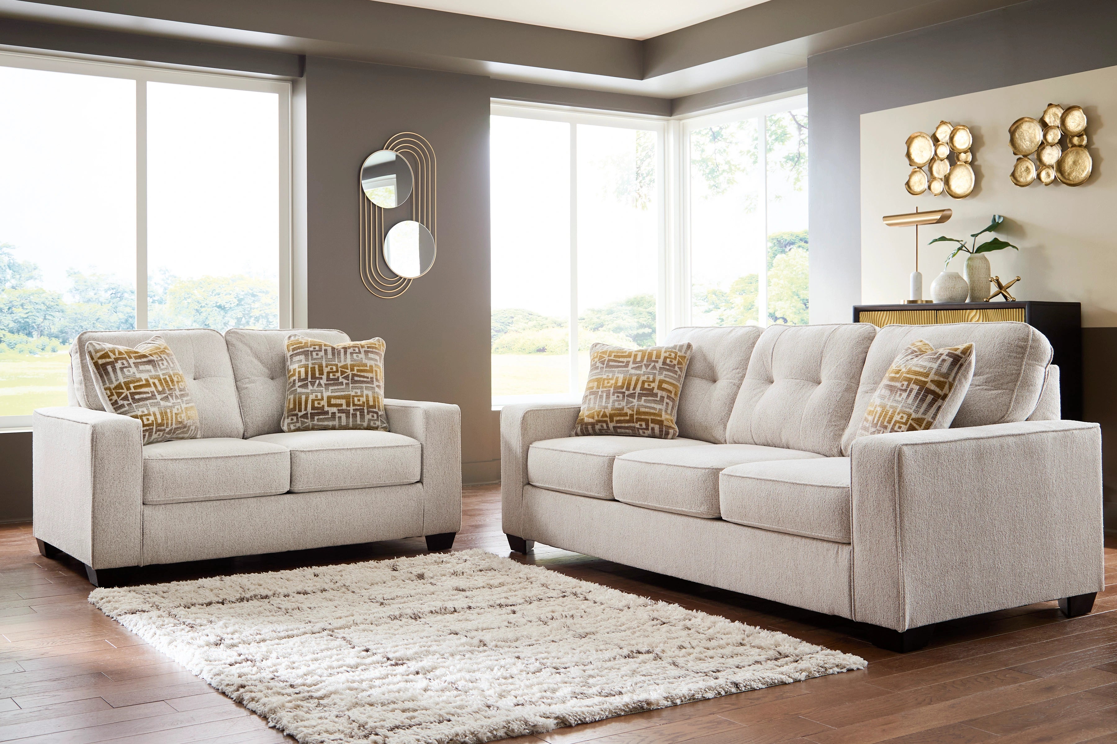 Larimer Stone - Sofa & Loveseat