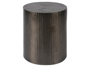 Universal Furniture - New Modern - Asher Round End Table - Bronze - 5th Avenue Furniture