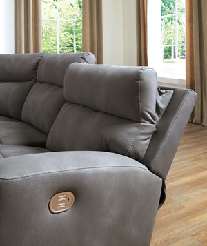 Next-Gen DuraPella Slate adjustable headrest and outside power controls