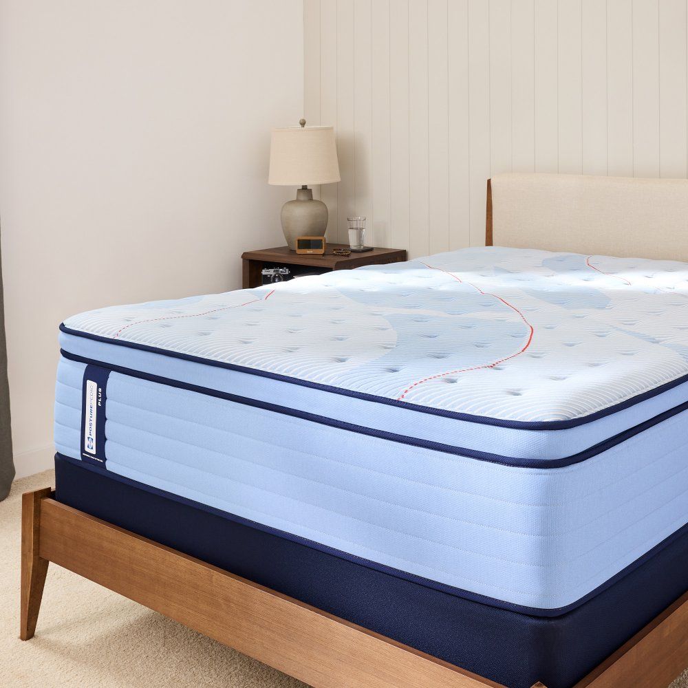 Posturepedic Plus - Paterson II Euro Pillow Top Firm Mattress