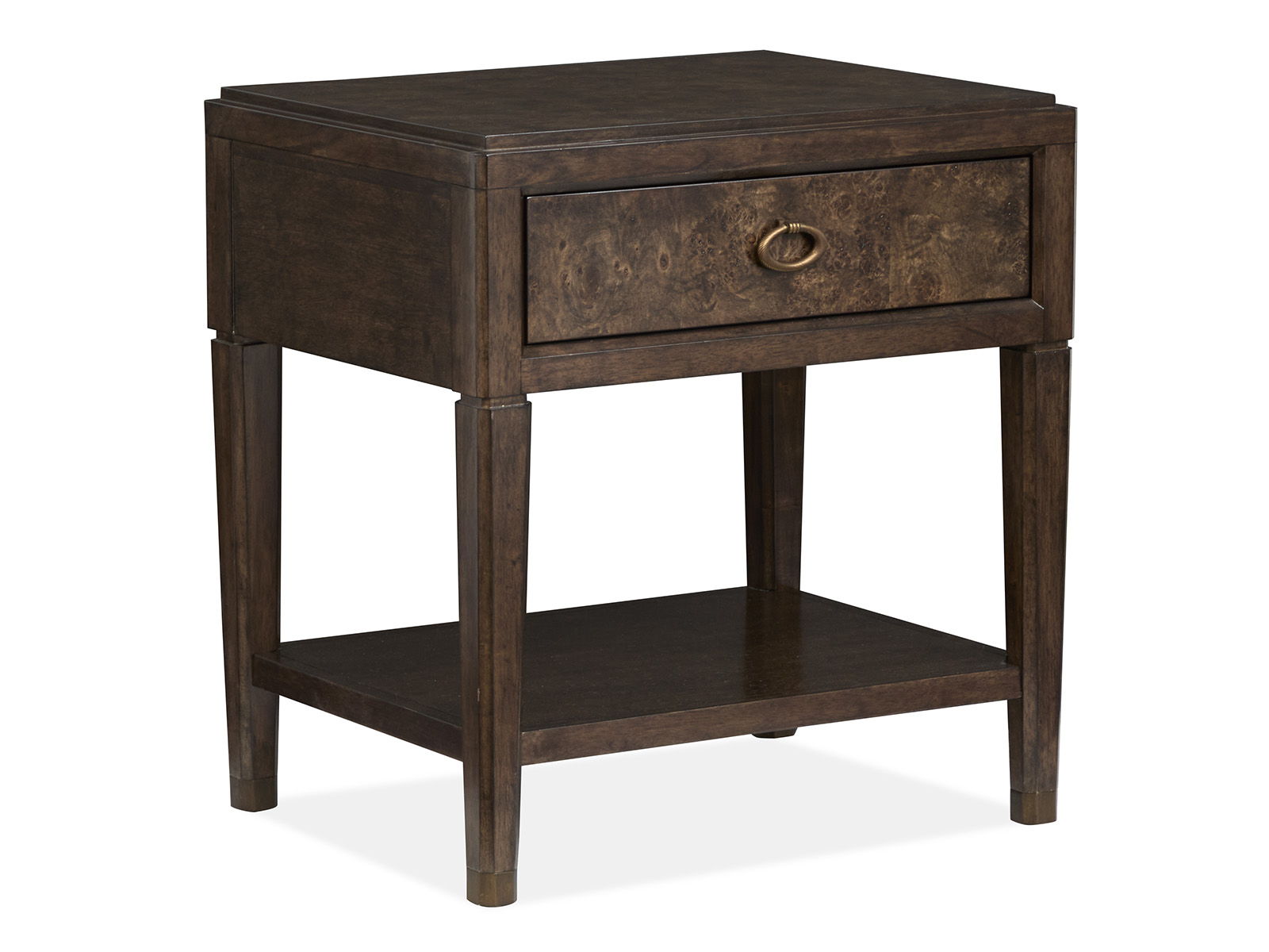 Rowan - Open Nightstand - Espresso