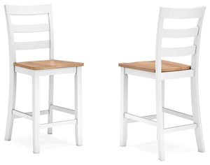 Signature Design by Ashley® - Gesthaven - Barstool (Set of 2) - 5th Avenue Furniture