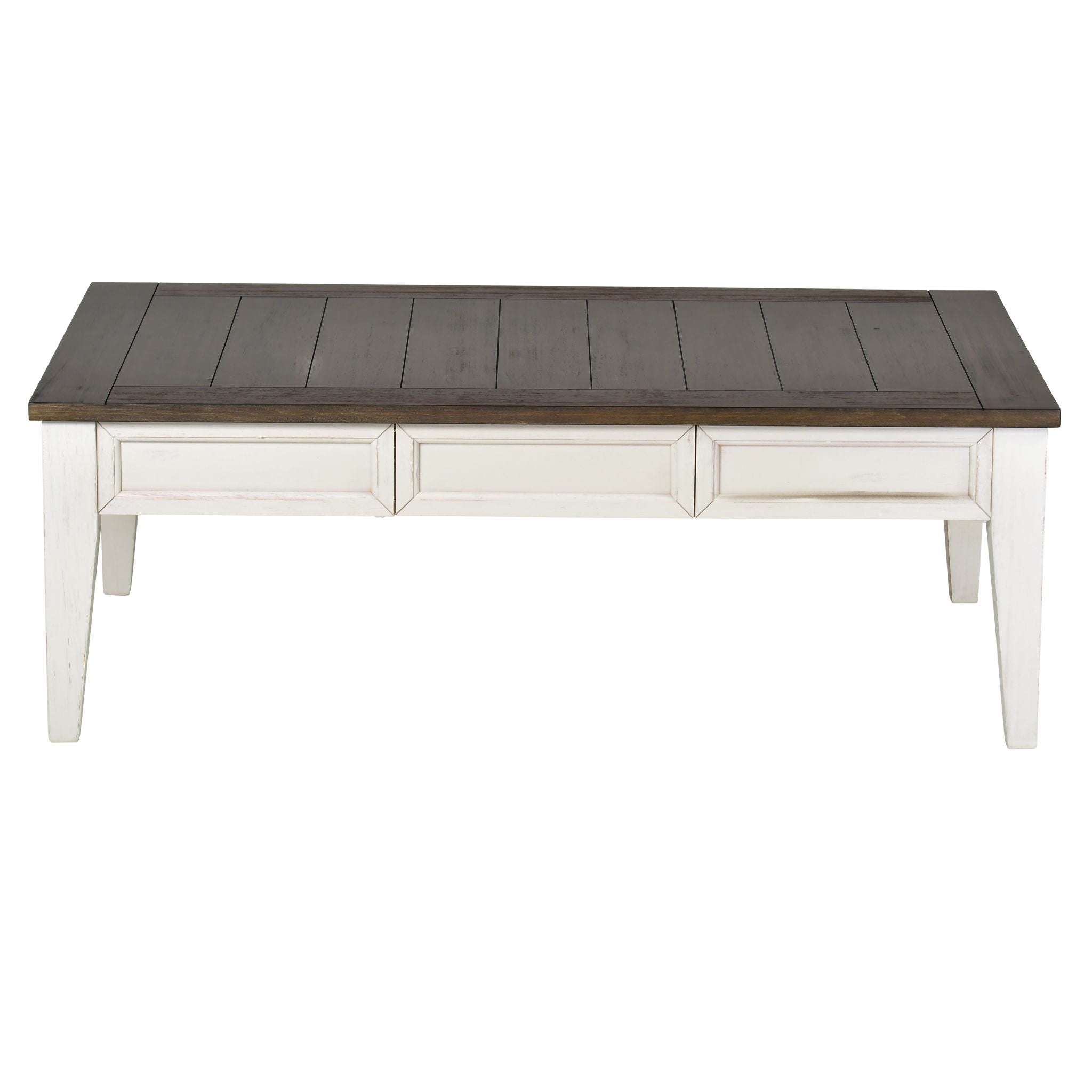 Cayla - Cocktail Table - Dark Oak