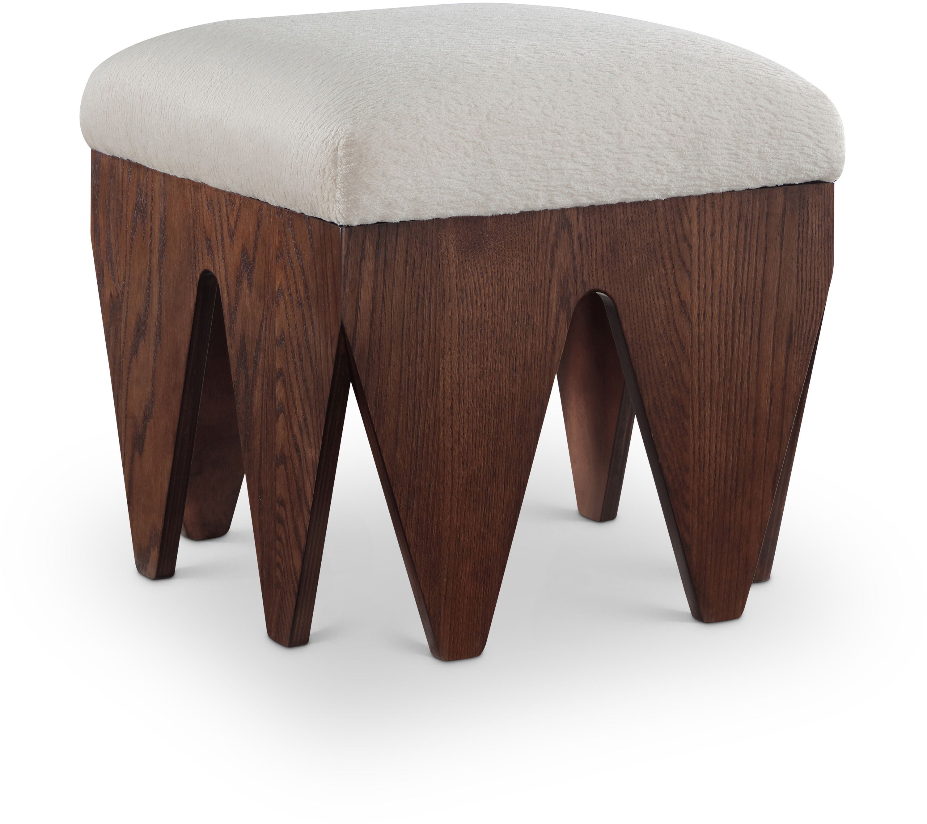 Altair - Fabric Bench - Dark Brown Base