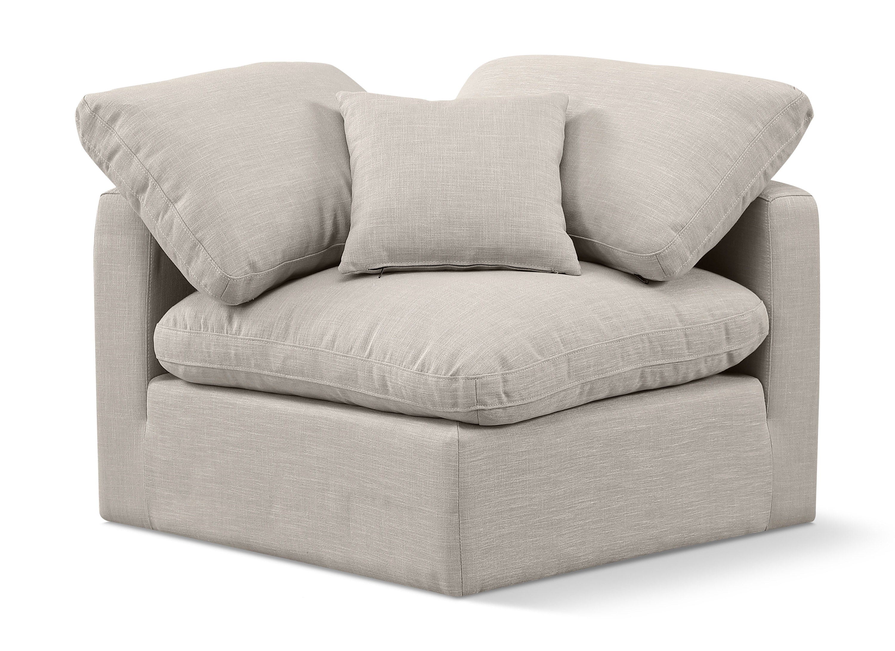 Indulge - Linen Corner Chair