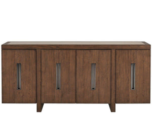 Universal Furniture - New Modern - Veda Credenza - Dark Brown - 5th Avenue Furniture