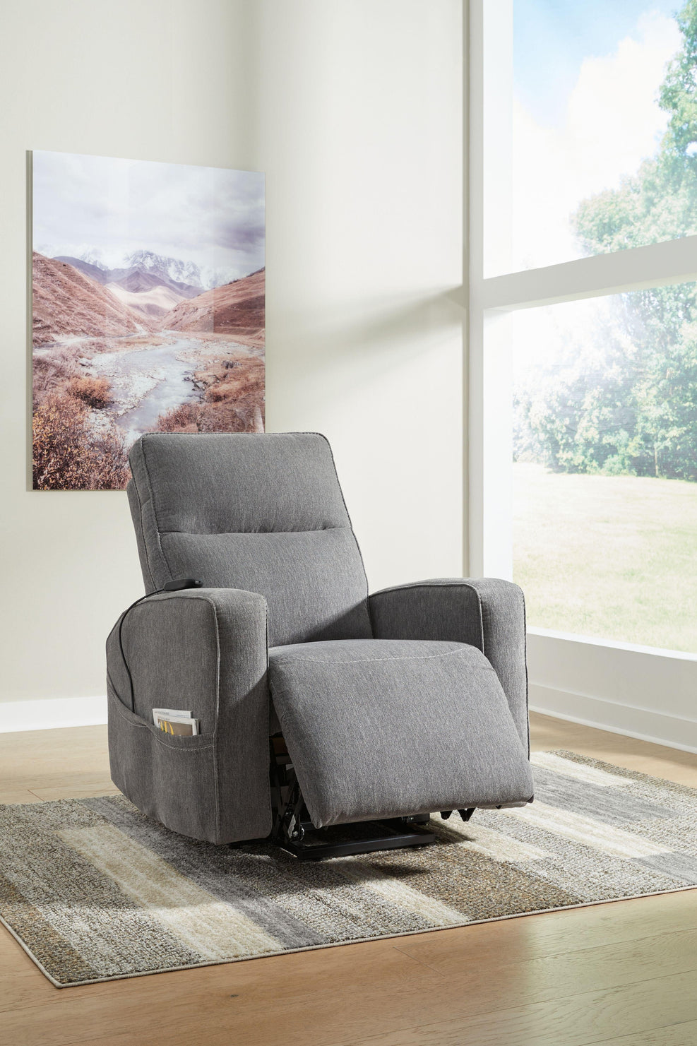 Signature Design by Ashley® - Starganza - Power Lift Recliner - 5th Avenue Furniture