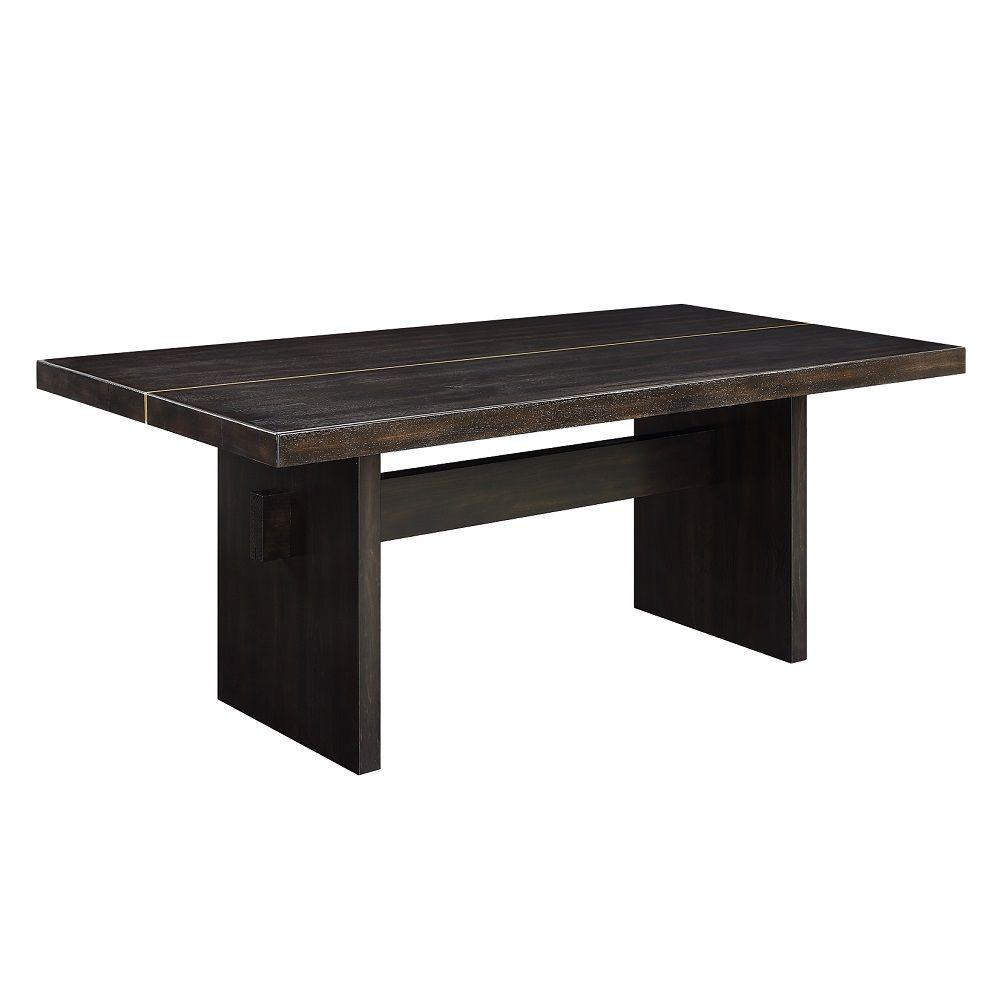 ACME - Jaramillo - Dining Table - Black - 5th Avenue Furniture