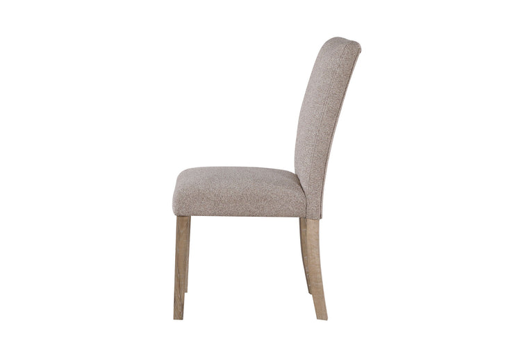 D02 5pc Dining Set - Beige / Natural / White