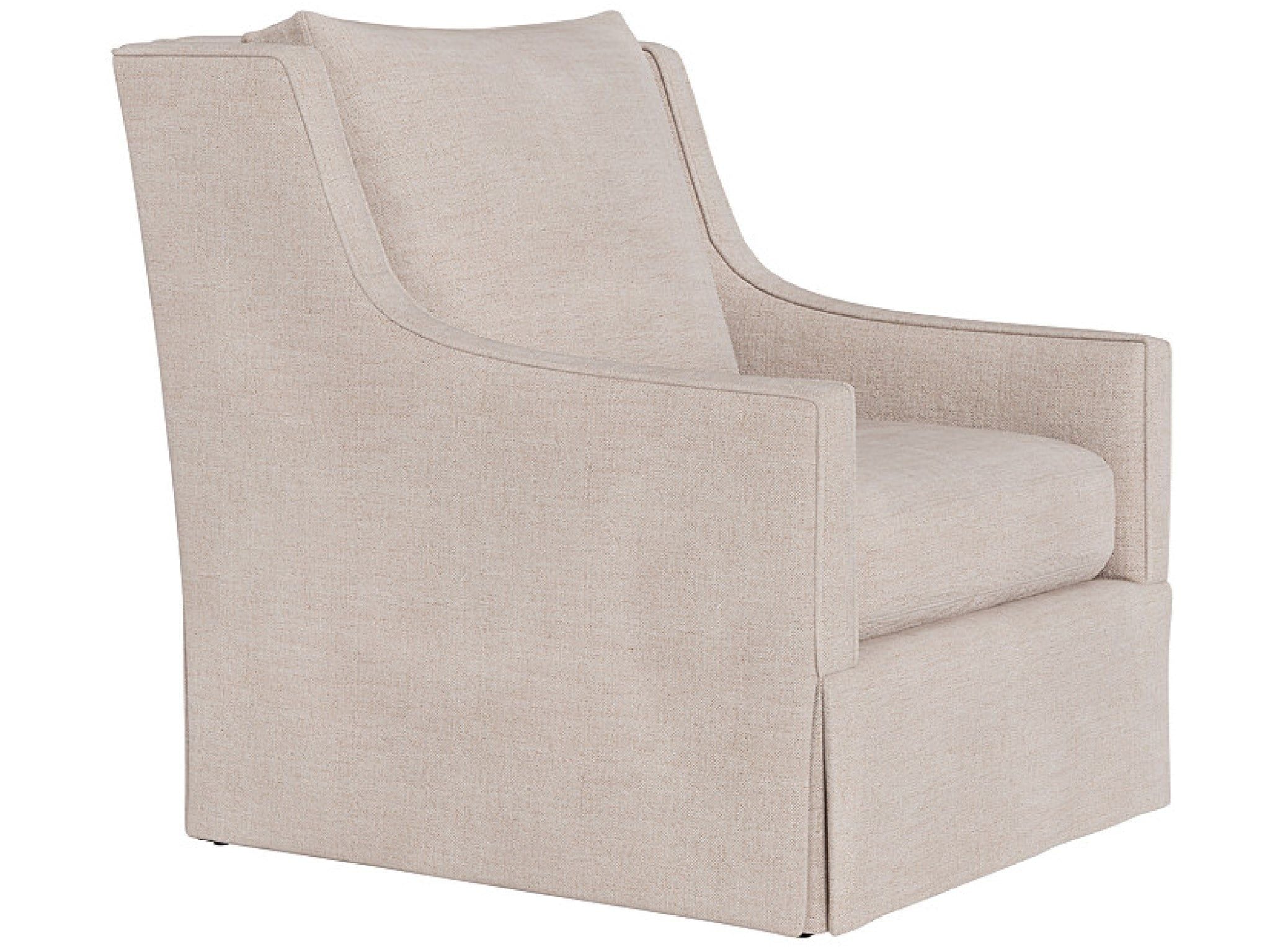 Hudson - Skirted Petite Chair, Special Order - Beige