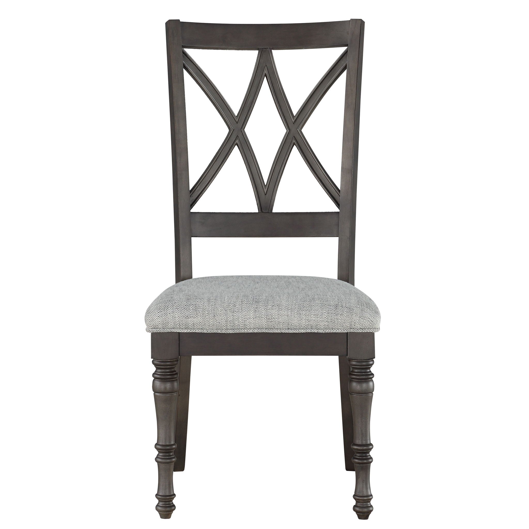 Linnett - Side Chair (Set of 2) - Dark Brown