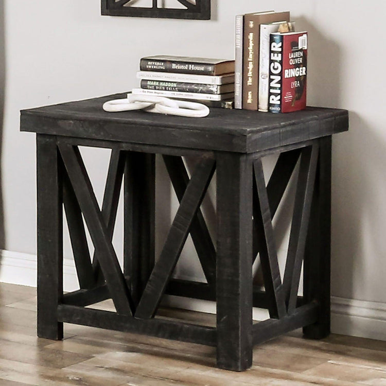 Furniture of America - Halton Hills - End Table - Charcoal - 5th Avenue Furniture