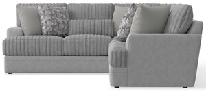 Jackson - Titan - Sectional With Comfort Coil Seating And Accent Pillows - 5th Avenue Furniture