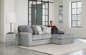 Jackson - Glacier - 2 Piece Sofa Chaise - 5th Avenue Furniture